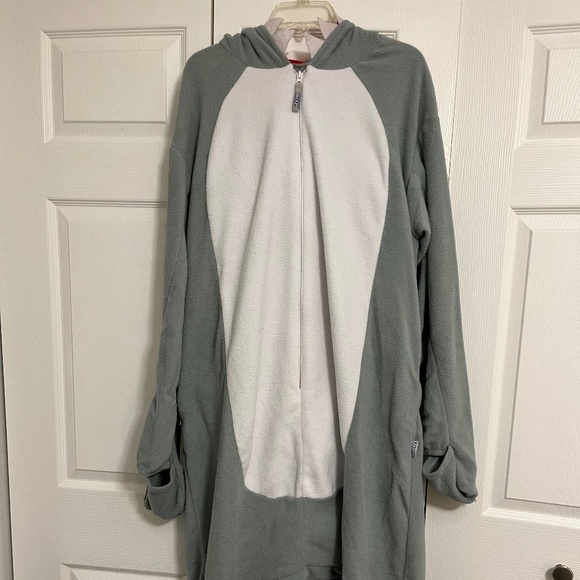 Funziez! Sea Creatures Onesie Hammerhead Shark  Plush Adult Animal Costume - Picture 2 of 5